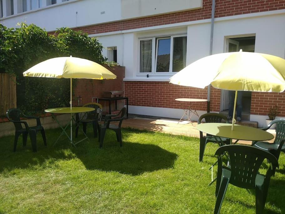 La Brise Malouine Au Bord De Mer Avec Jardin Dunkirk Exteriör bild